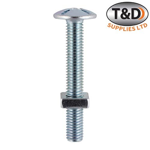 M6x40mm roofing bolts with - bolts,
