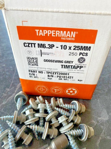 250 25mm tek screws for - 250,