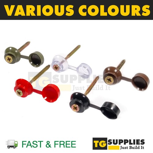 Pvc plastic caps fixings - plastic,